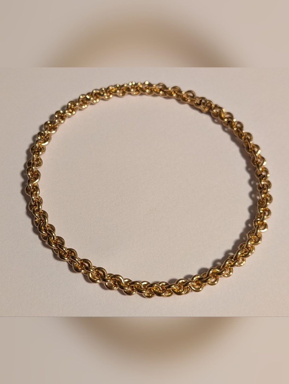 Gold‎ Rope Chain Bracelet - Elegant Women’s Jewelry